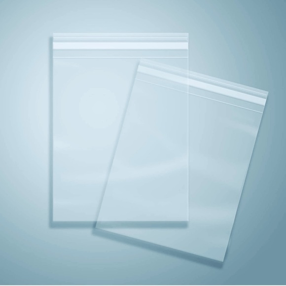 100 10x13 Clear Self Seal Poly Bags | Poly Mailers | PolyMailers | Resealable - Picture 3 of 5